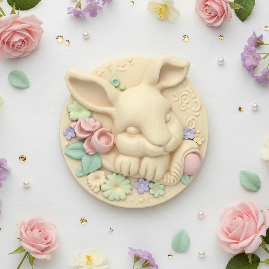 Medallion - Sleeping Rabbit