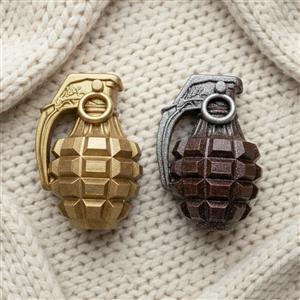 Silicone mold - Grenade  (56x80mm)