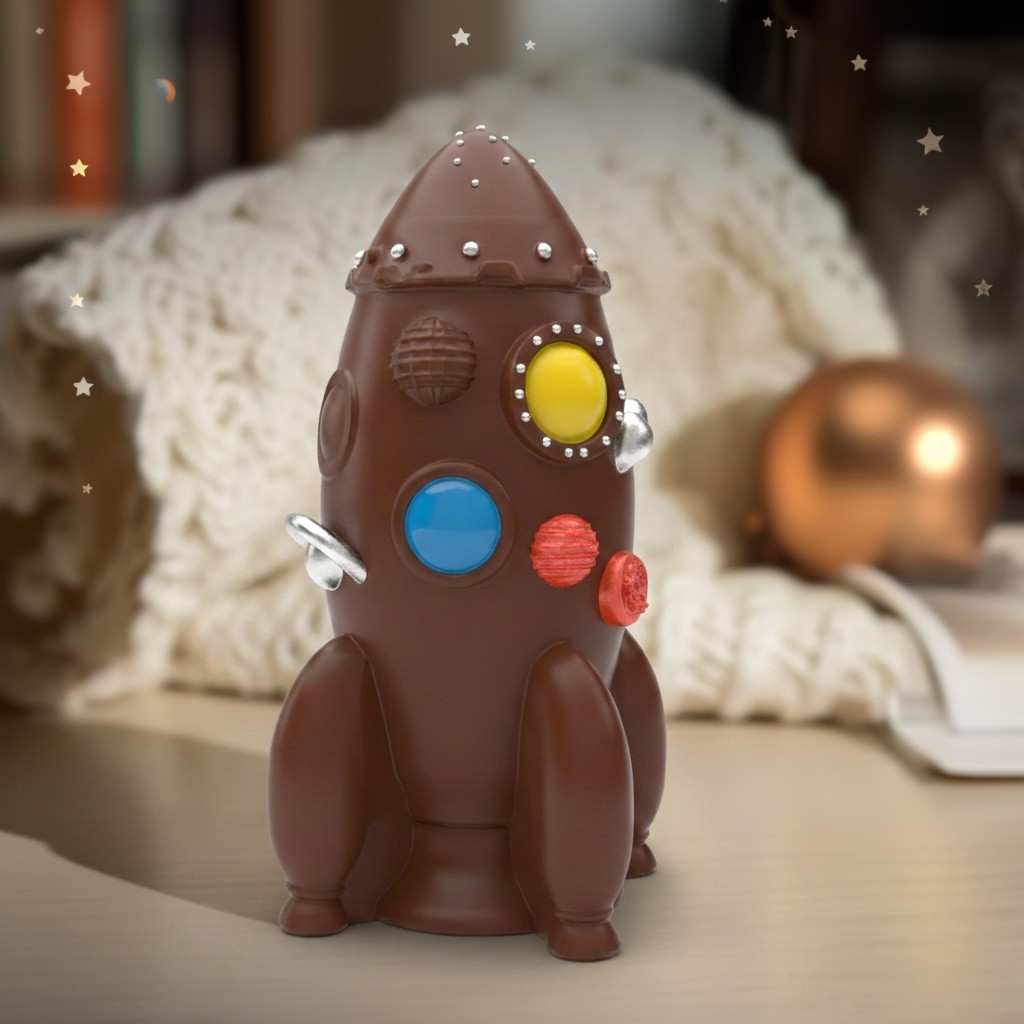 Silicone mold - Space Rocket